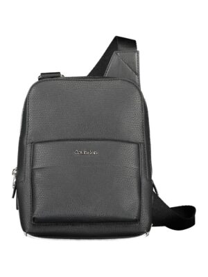 Calvin Klein Black Polyester Men Shoulder Bag