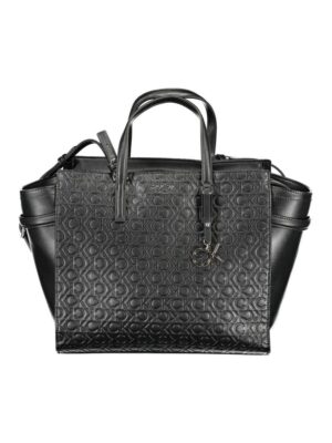 Calvin Klein Black Polyester Women Handbag