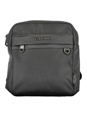 Calvin Klein Black Polyester Men Shoulder Bag