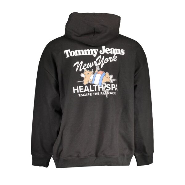 Tommy Hilfiger Black Cotton Men Sweater - Image 2