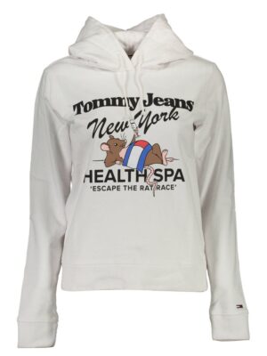Tommy Hilfiger White Cotton Women Sweater