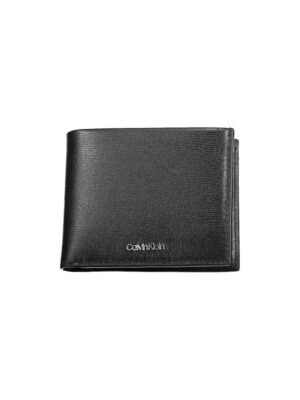 Calvin Klein Black Polyester Men Wallet