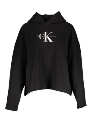 Calvin Klein Black Cotton Women Sweater