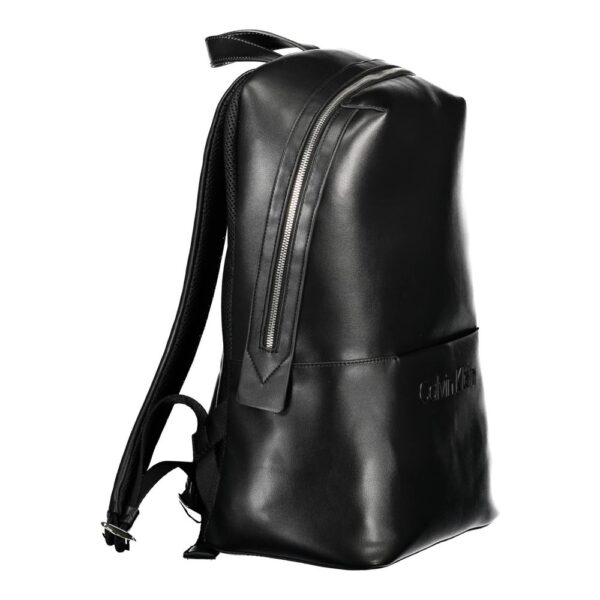 Calvin Klein Black Polyester Men Backpack - Image 3
