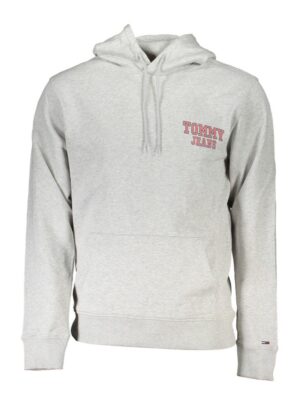 Tommy Hilfiger Gray Cotton Men Sweater