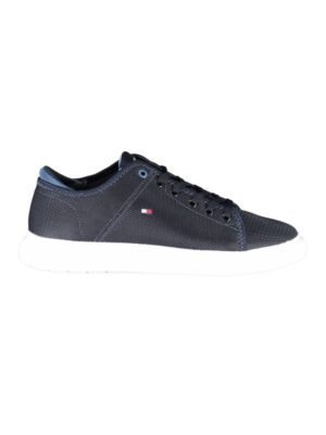 Tommy Hilfiger Blue Polyester Men Sneaker