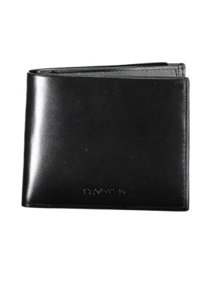 Calvin Klein Black Leather Men Wallet