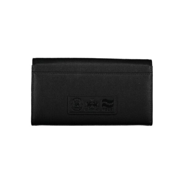 La Martina Black Polyethylene Women Wallet - Image 2