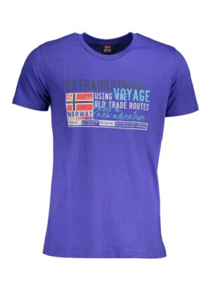 Norway 1963 Blue Cotton T-Shirt
