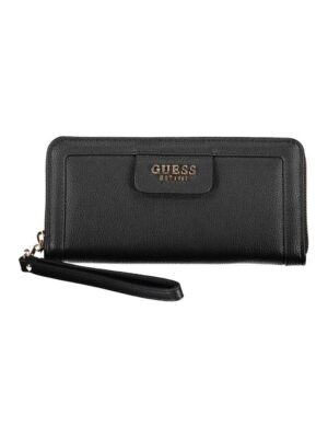 Guess Jeans Black Polyethylene Women Wallet