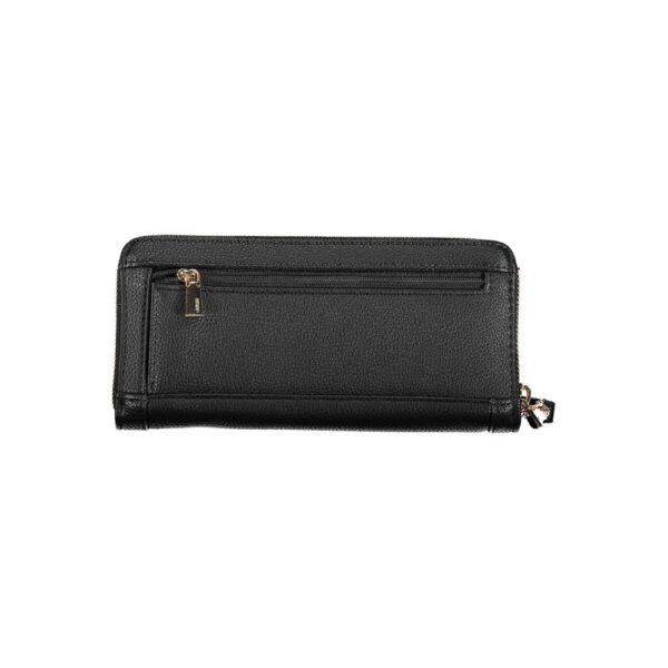 Guess Jeans Black Polyethylene Women Wallet - Image 2