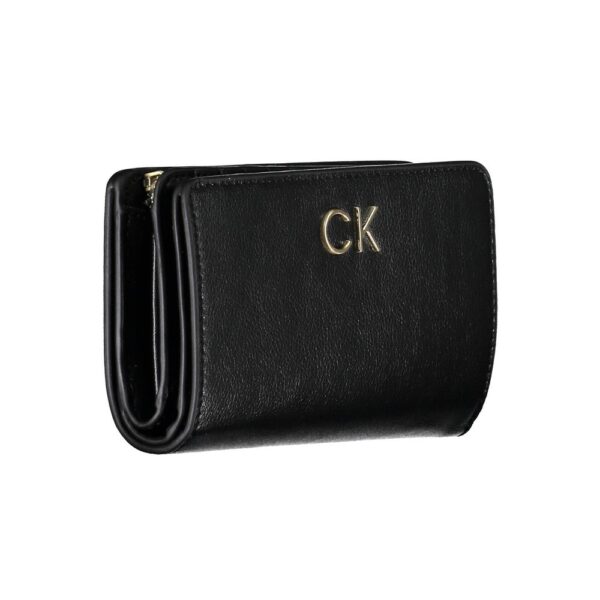 Calvin Klein Black Polyethylene Women Wallet - Image 3