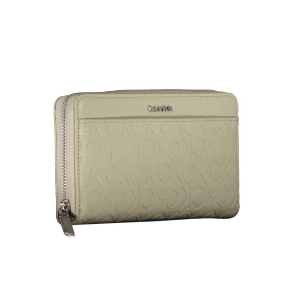 Calvin Klein Beige Polyethylene Women Wallet - Image 3