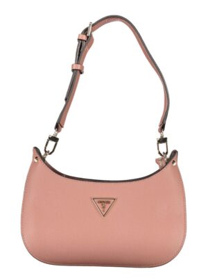 Guess Jeans Pink Polyethylene Handbag