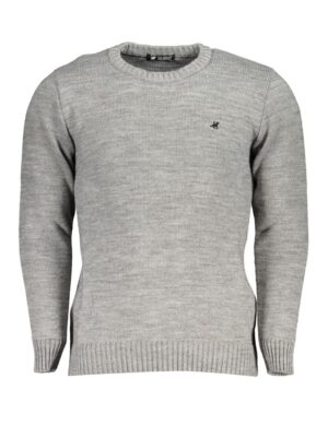 U.S. Grand Polo Brown Acrylic Men Sweater