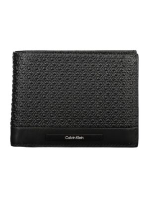 Calvin Klein Elegant Black Leather RFID Wallet