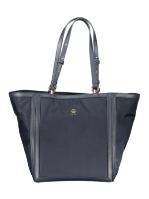 Tommy Hilfiger Blue Polyester Handbag