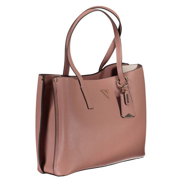 Guess Jeans Pink Polyethylene Handbag - Image 2