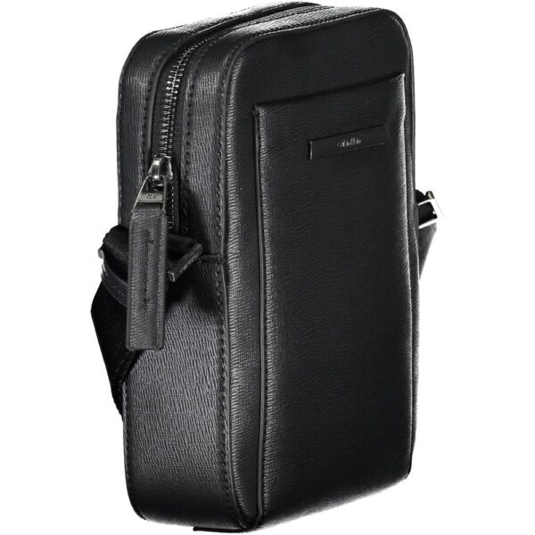 Calvin Klein Elegant Black Shoulder Bag with Sleek Detailing - Image 3