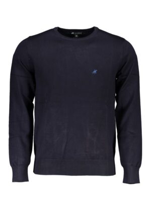 U.S. Grand Polo Blue Nylon Sweater