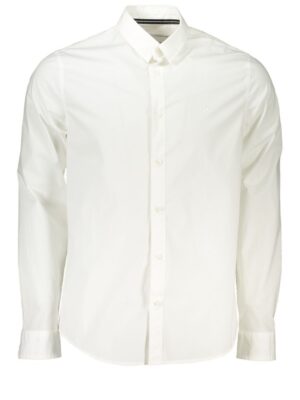 Calvin Klein Elegant Slim Fit Long Sleeved White Shirt