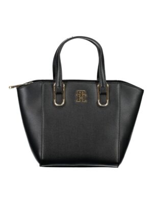 Tommy Hilfiger Black Polyethylene Handbag