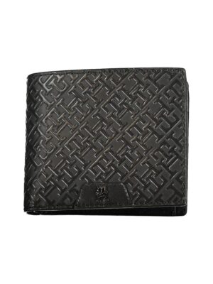 Tommy Hilfiger Sleek Bifold Leather Wallet with Coin Purse