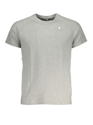 K-WAY Gray Cotton Men T-Shirt