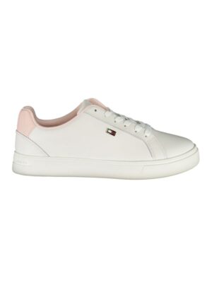 Tommy Hilfiger White Polyester Sneaker