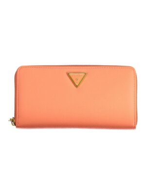 Guess Jeans Orange Polyethylene Wallet