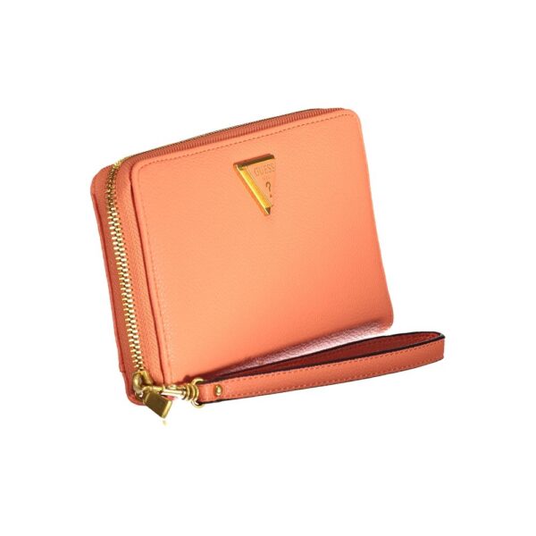Guess Jeans Orange Polyethylene Wallet - Image 3