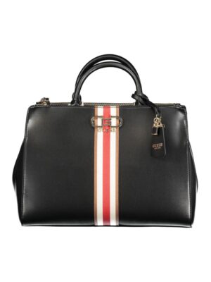 Guess Jeans Black Polyethylene Handbag