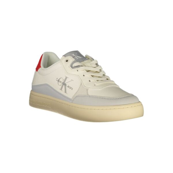 Calvin Klein White Polyester Sneaker - Image 2