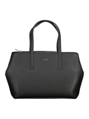 Calvin Klein Black Polyester Handbag