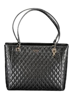 Guess Jeans Black Polyethylene Handbag
