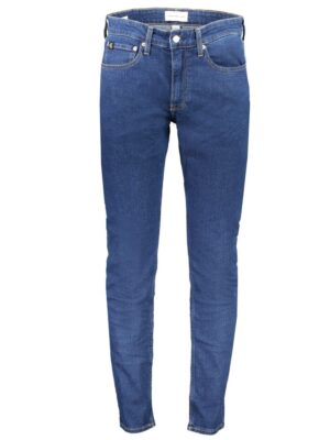 Calvin Klein Blue Cotton Jeans & Pant