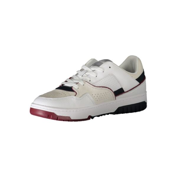 Tommy Hilfiger White Polyethylene Men Sneaker - Image 3