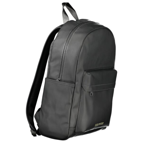 Tommy Hilfiger Black Polyester Backpack - Image 3
