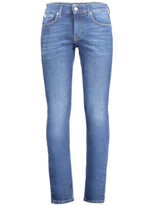 Calvin Klein Blue Cotton Jeans & Pant