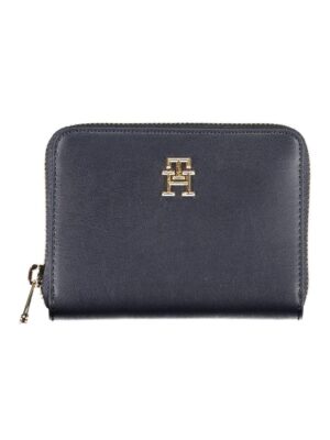 Tommy Hilfiger Blue Polyethylene Women Wallet