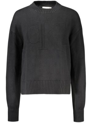 Calvin Klein Black Cotton Women Sweater