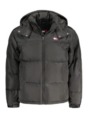 Tommy Hilfiger Black Polyester Men Jacket