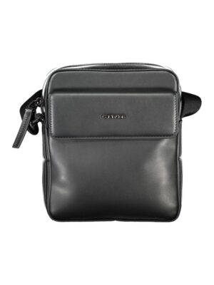 Calvin Klein Black Polyester Men Shoulder Bag
