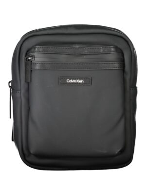Calvin Klein Black Polyester Men Shoulder Bag