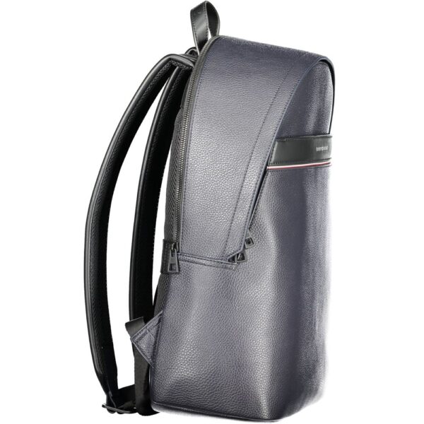 Tommy Hilfiger Blue Polyethylene Men Backpack - Image 3