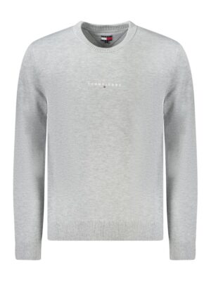 Tommy Hilfiger Gray Wool Men Sweater
