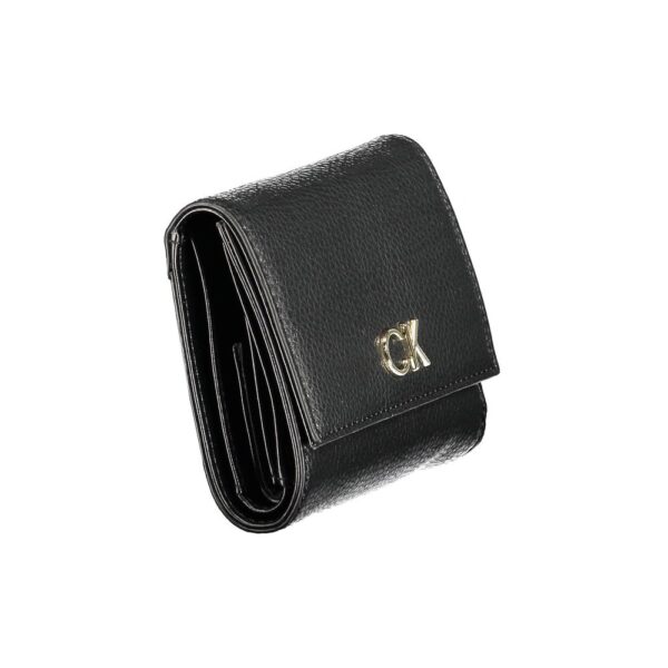 Calvin Klein Black Polyethylene Women Wallet - Image 3