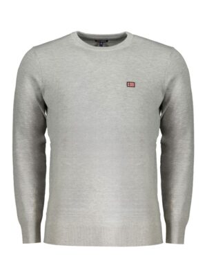 Norway 1963 Gray Polyester Men Sweater