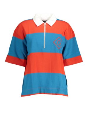 Gant Red Cotton Women Polo Shirt