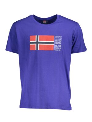 Norway 1963 Blue Cotton T-Shirt